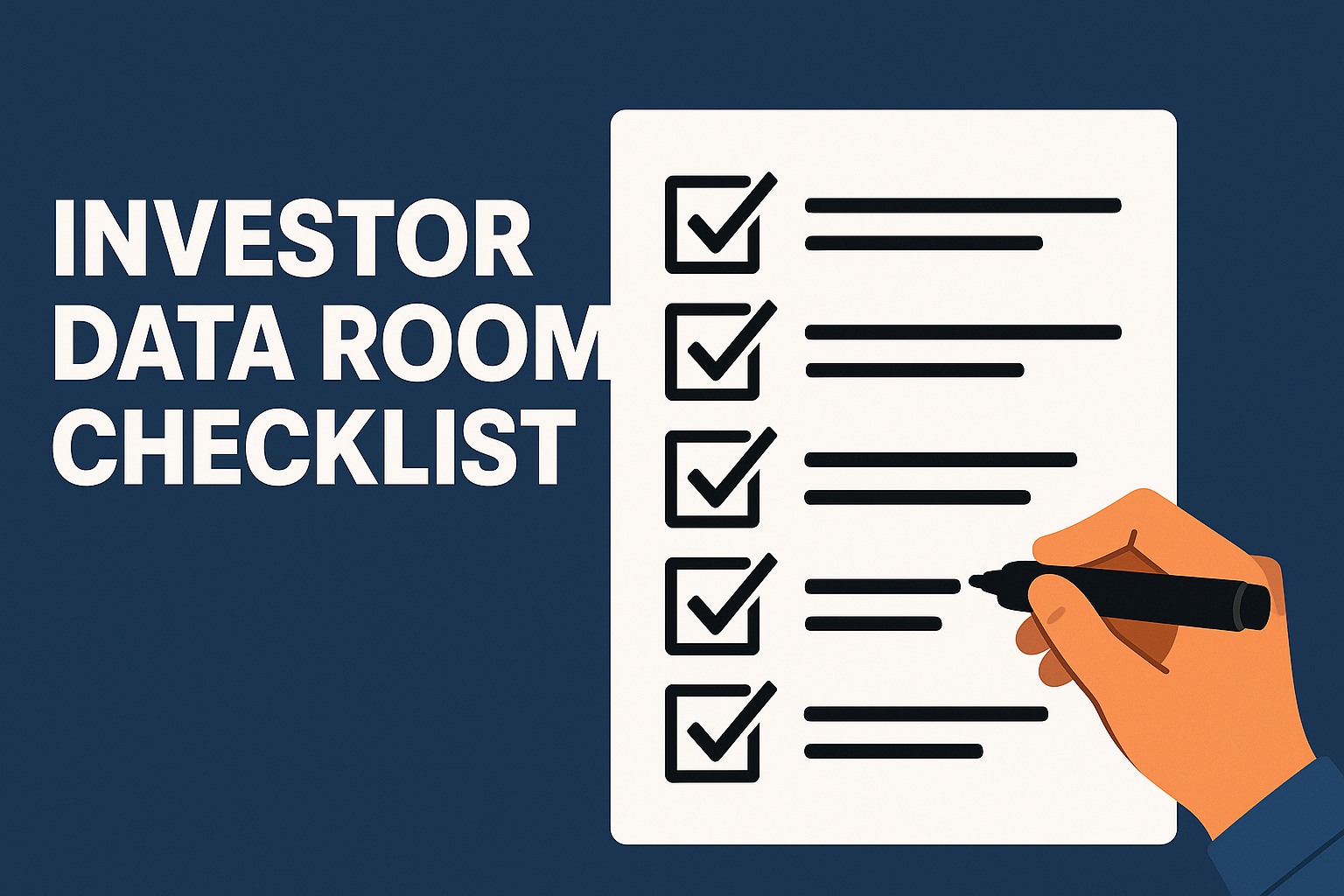 data room checklist